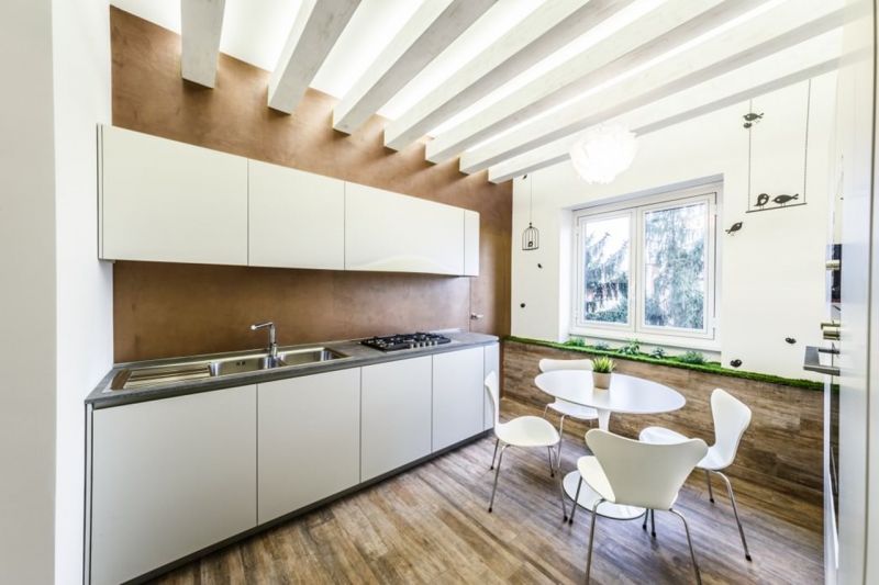 Apartment in Minimalistic Style - Kitchen