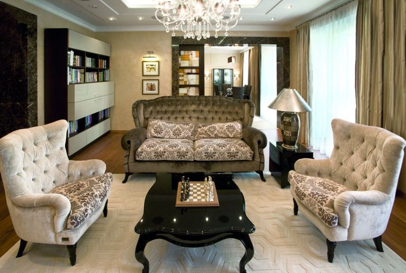 Art Deco Interior design - living room