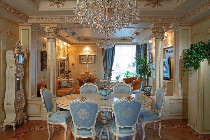Baroque Style Interior design - Dining room