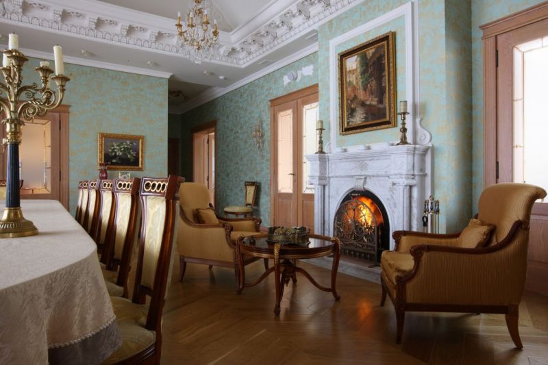 Classical style Living room interior design