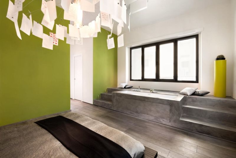 Luxury Avant-garde bathroom and bedroom interior design