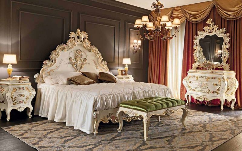 Luxury Baroque Style bedroom interior design