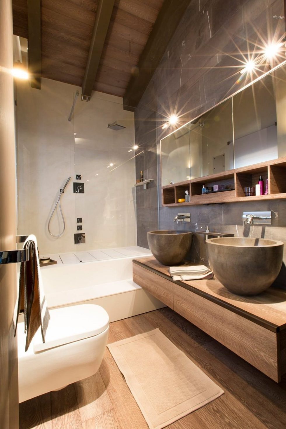 Modern Apartment in Switzerland - Bathroom Design Ideas