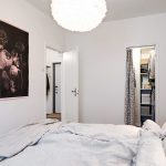 Bedroom design in Scandinavian style