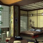 Bedroom in Japanese style