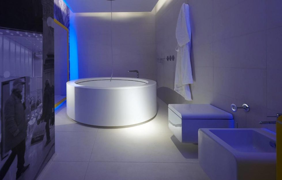 High-Tech Style Bathroom