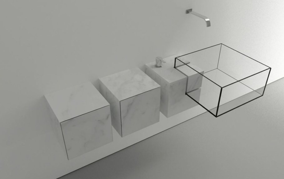 Minimalism-Styled Bathroom Wash Basin by Victor Vasilev 4