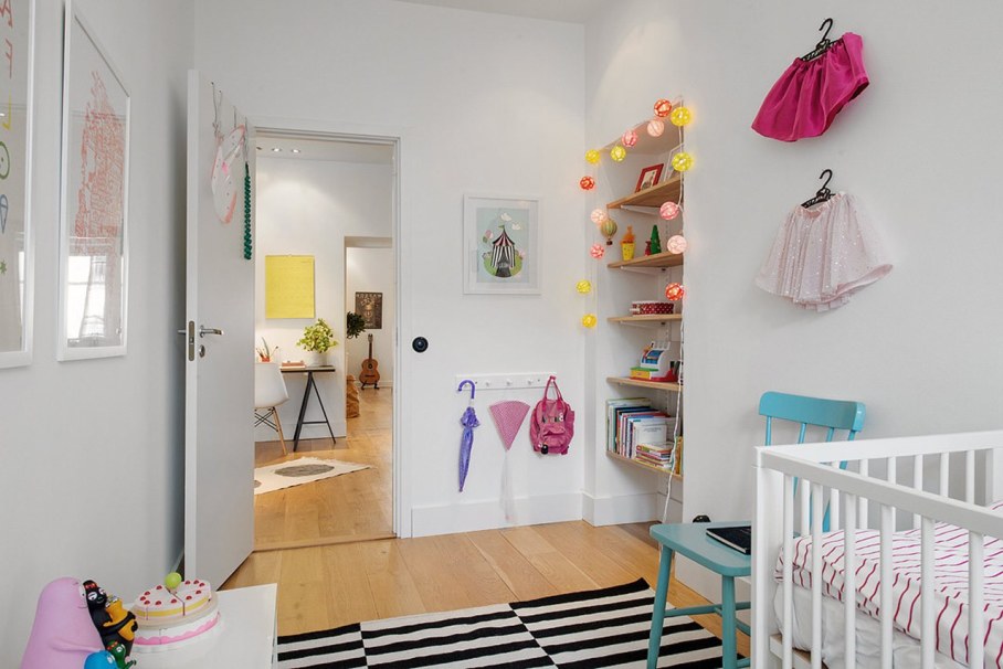 Scandinavian style interior design - kids room