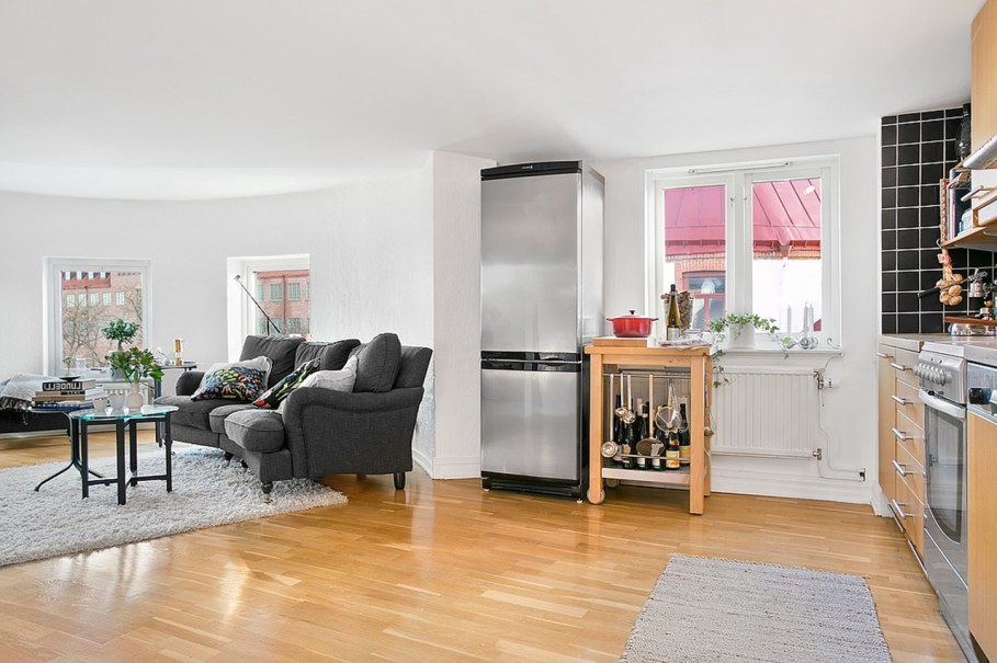 Scandinavian style interior design - kitchen