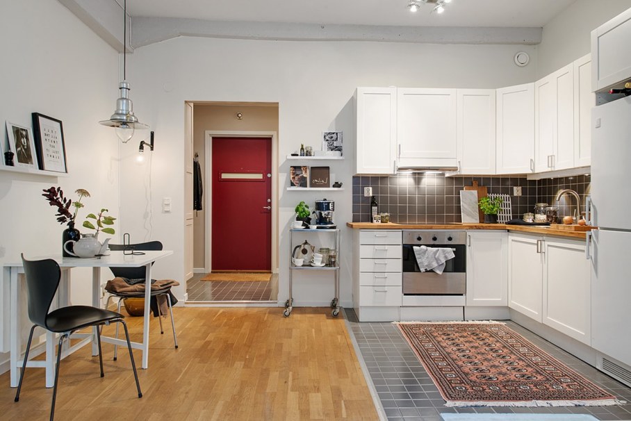 Дизайн интерьера в скандинавском стиле — дизайн кухни