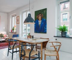 Small Swedish Apartment as an Example of Scandinavian Style