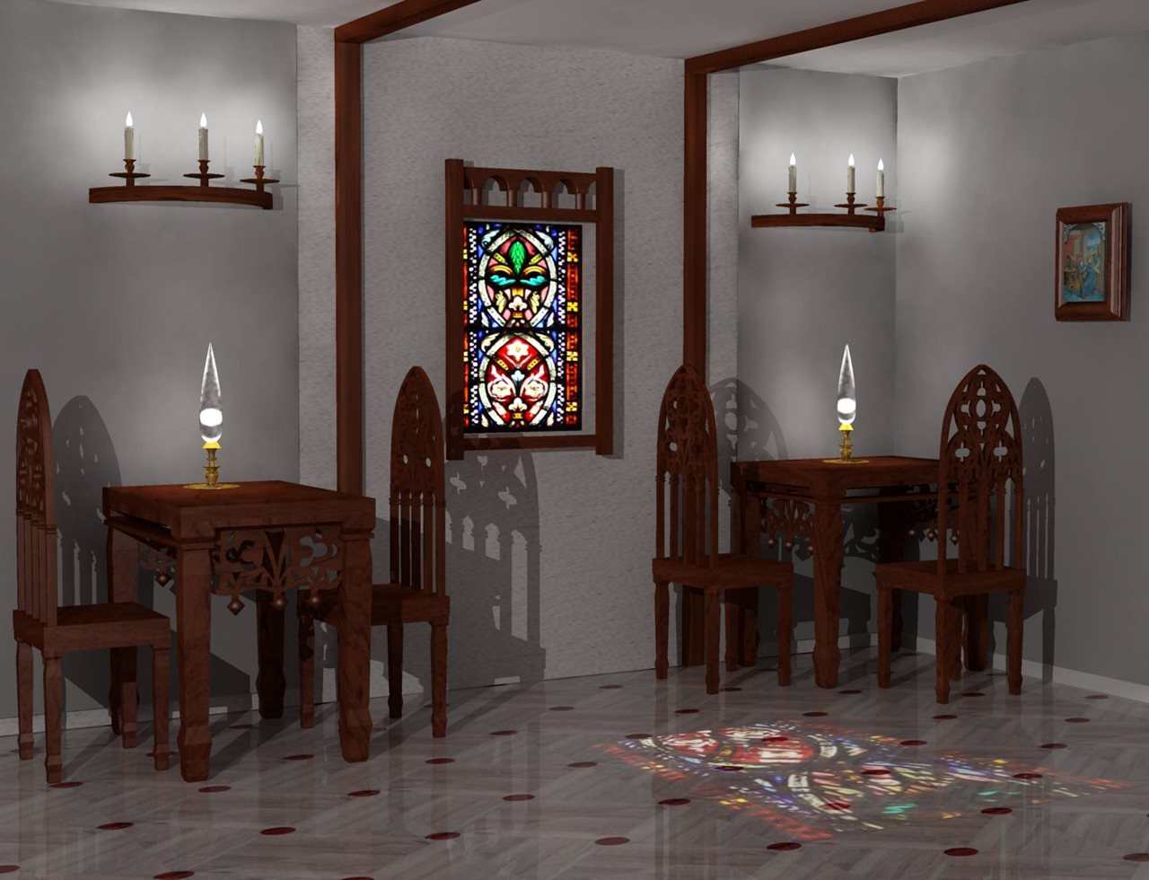 Romanesque Style Interior Design Ideas