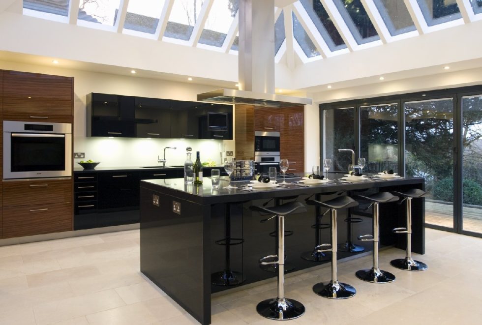 apartments-design-kitchen-island-ebony-oak-and-stainless-stee