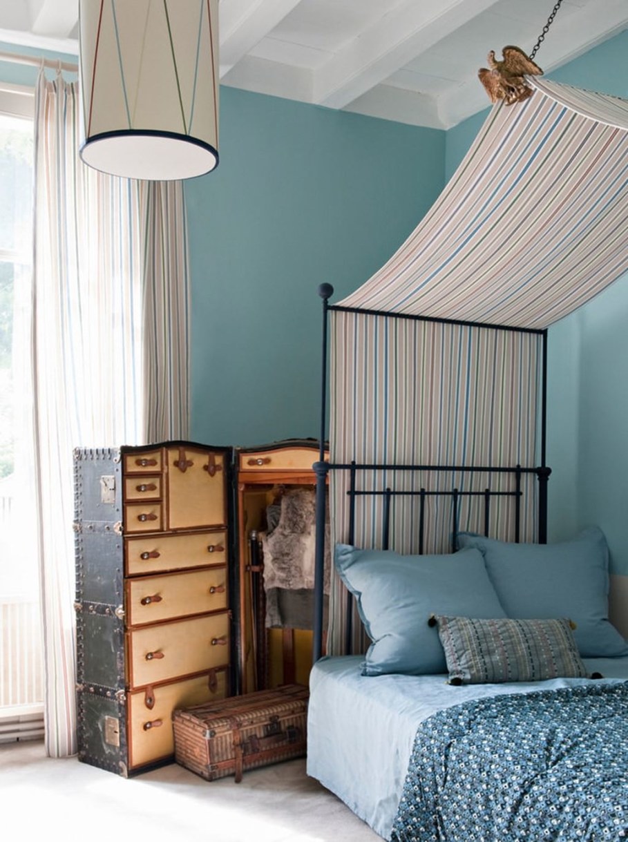 Eclectic house - first guest bedroom