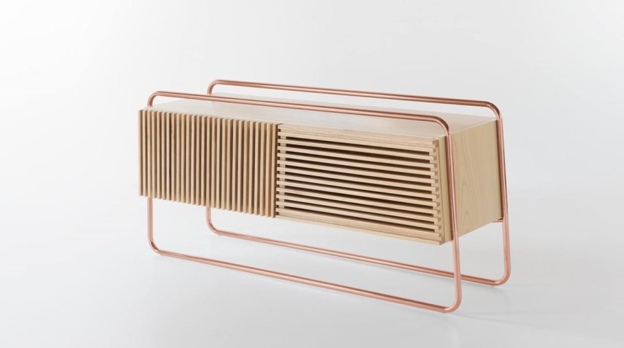 Marcel Sideboard - Copper and Wood