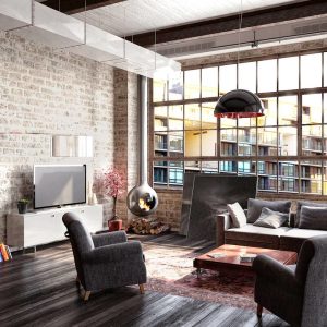 How to create a modern interior in loft-style