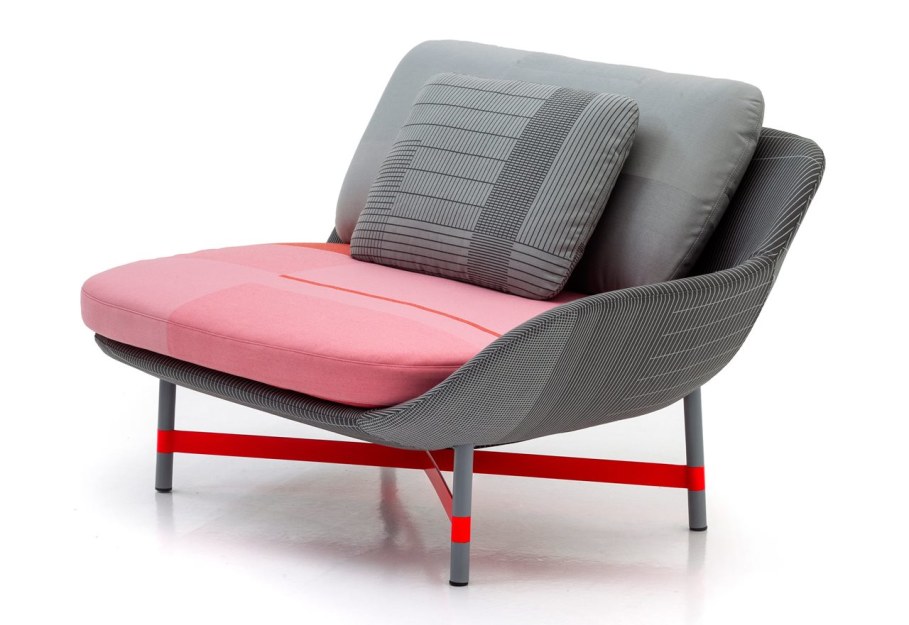 New Collection From Moroso - armchair Ottoman 2