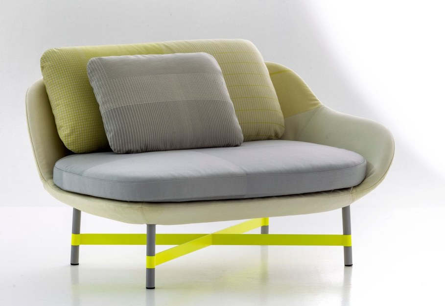 New Collection From Moroso - armchair Ottoman 3