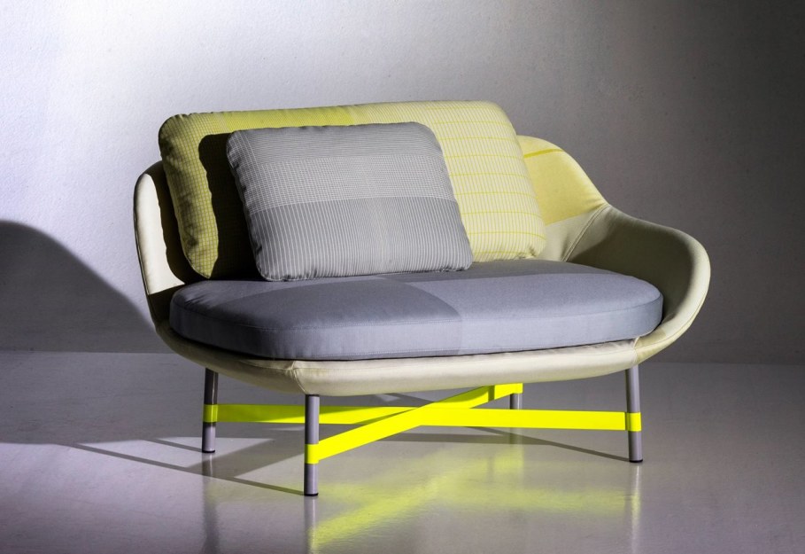 New Collection From Moroso - armchair Ottoman 4