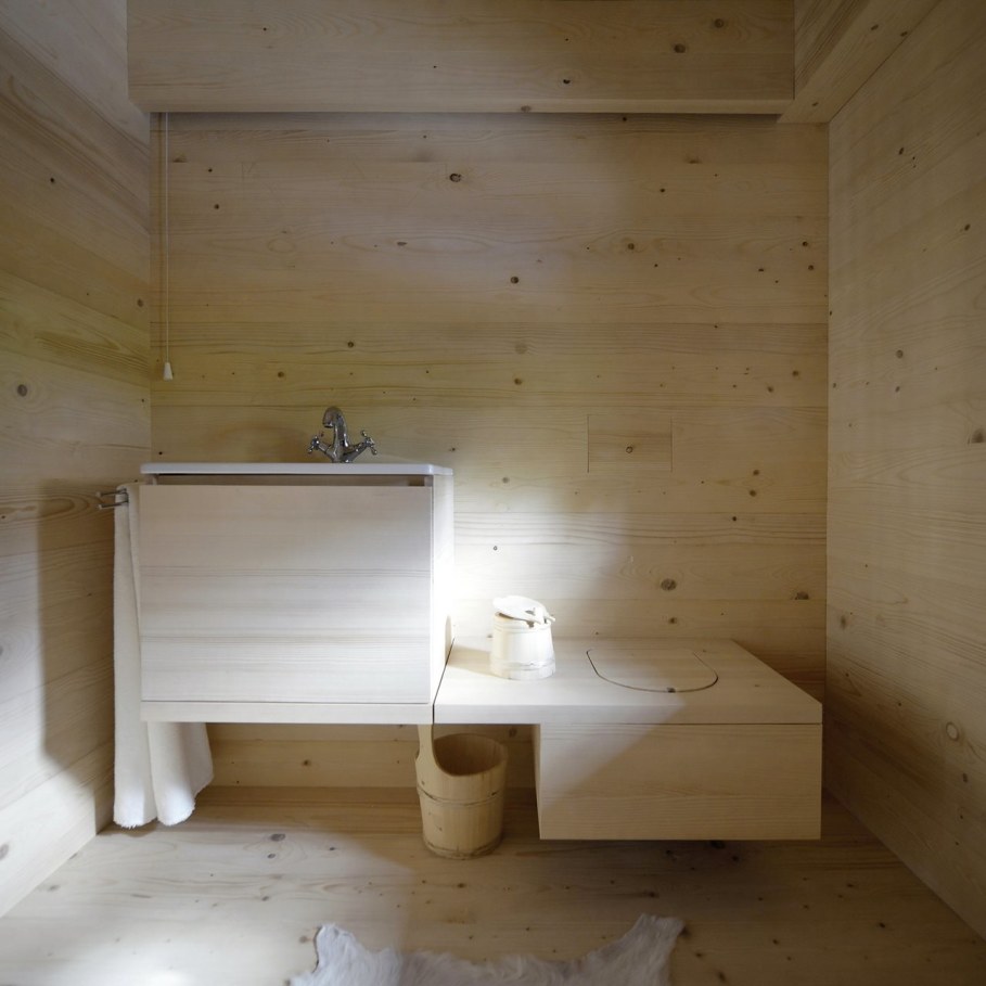 Alpine Barn Apartment from OFIS Architects - Bathroom