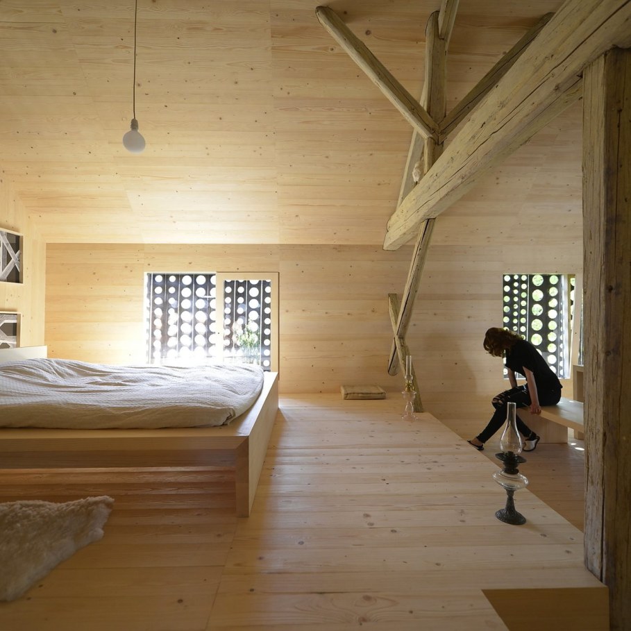 Alpine Barn Apartment from OFIS Architects - Bedroom 4