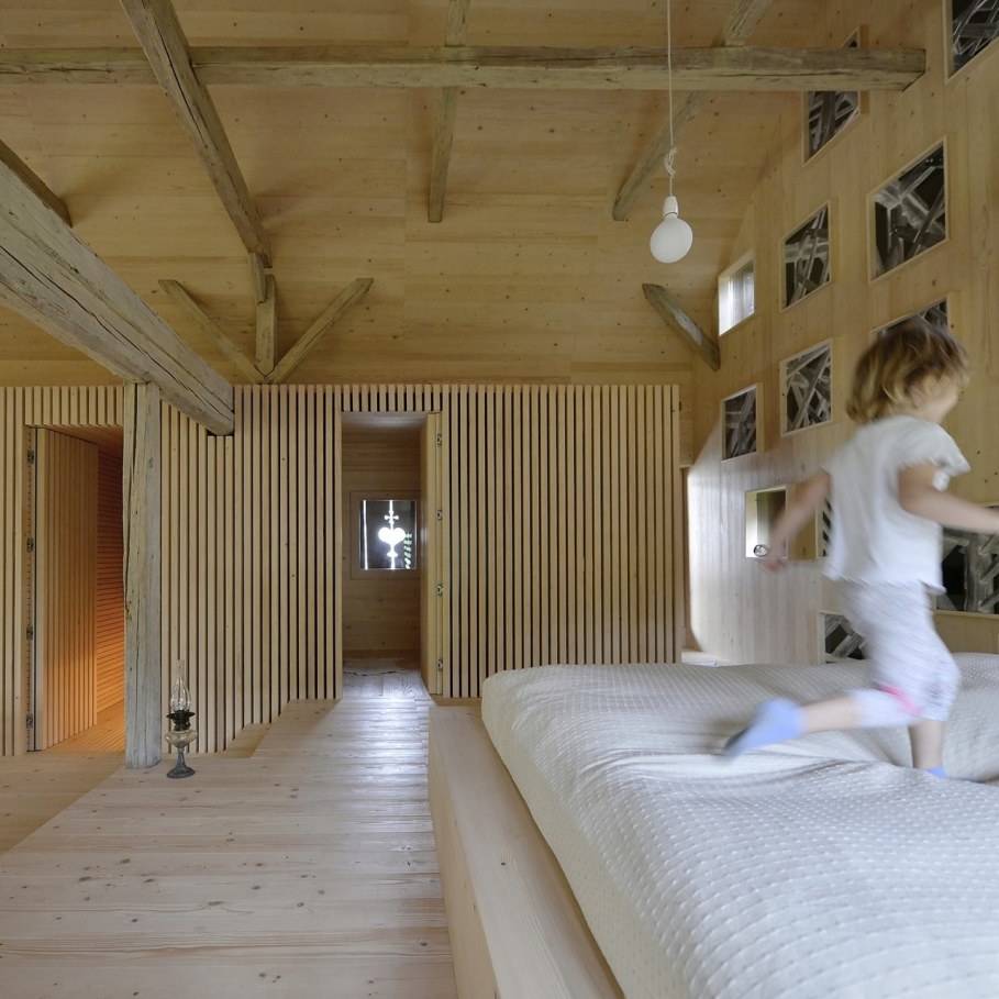 Alpine Barn Apartment from OFIS Architects - Bedroom 6