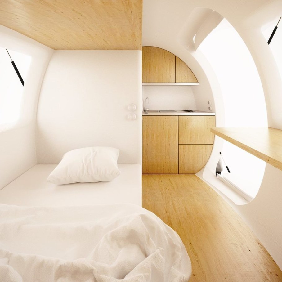 Ecocapsule from Nice Architects - Interior 2