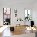 Design ideas of home office in Scandinavian style