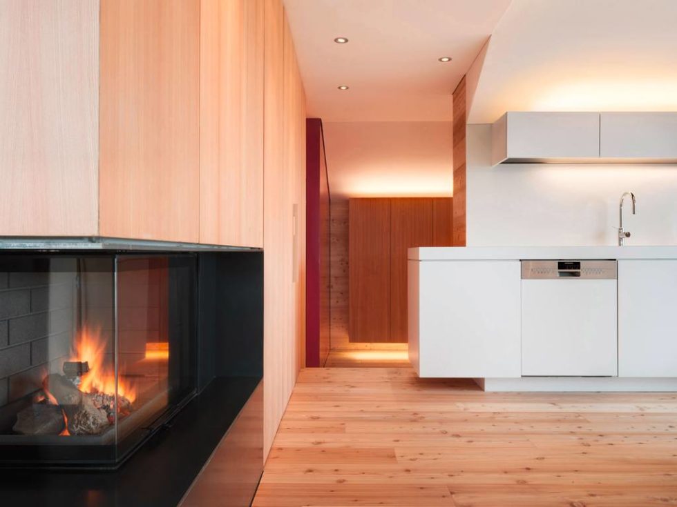 Humble Chalet in Switzerland - Fireplace