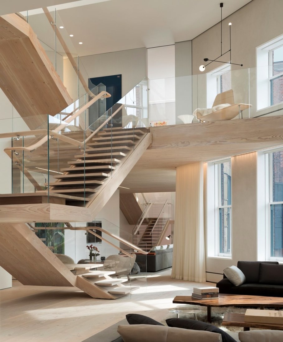Scandinavian loft in Soho from Gabellini Sheppard Associates - Living room design ideas