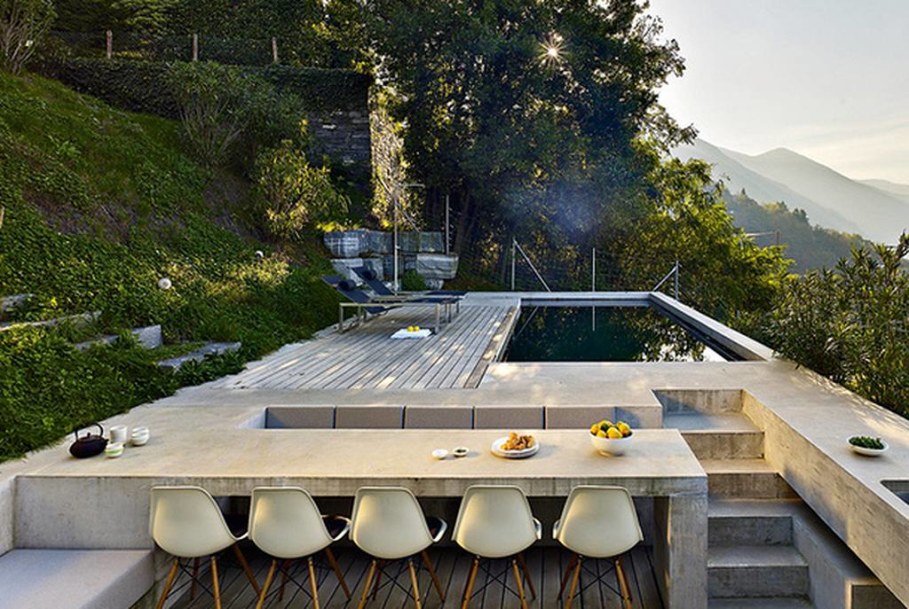 Swimming pool design ideas - The House on Lake Maggiore