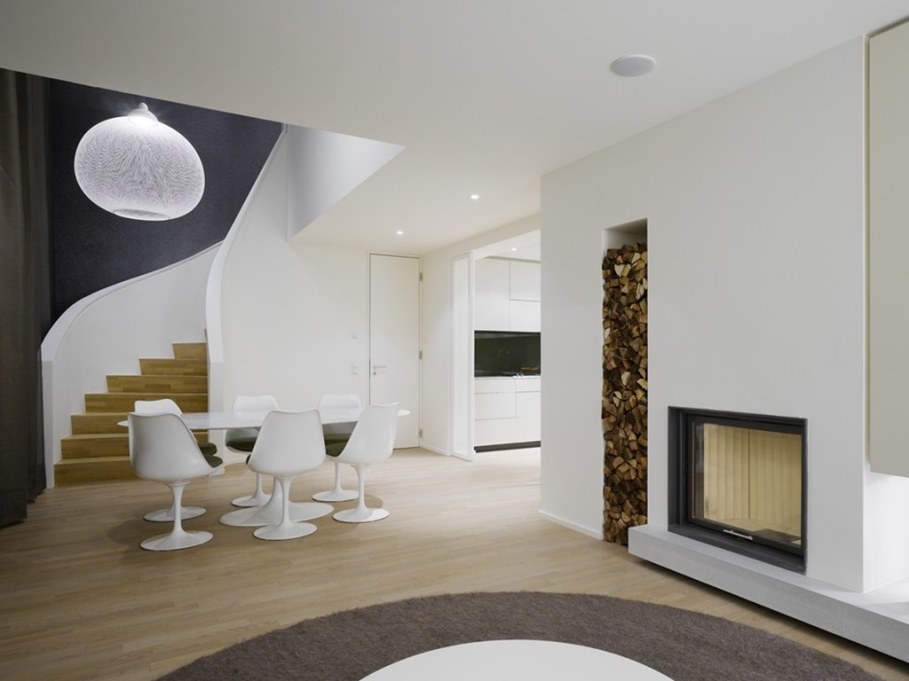 Elegant interior design - a duplex apartment in the QUANT complex - living room