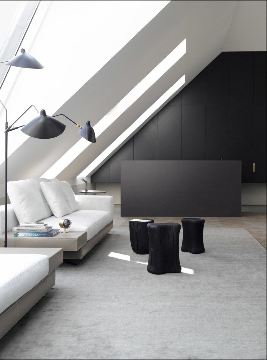 Loft VIENNA Wasagasse from Bernd Gruber studio - Living room furniture