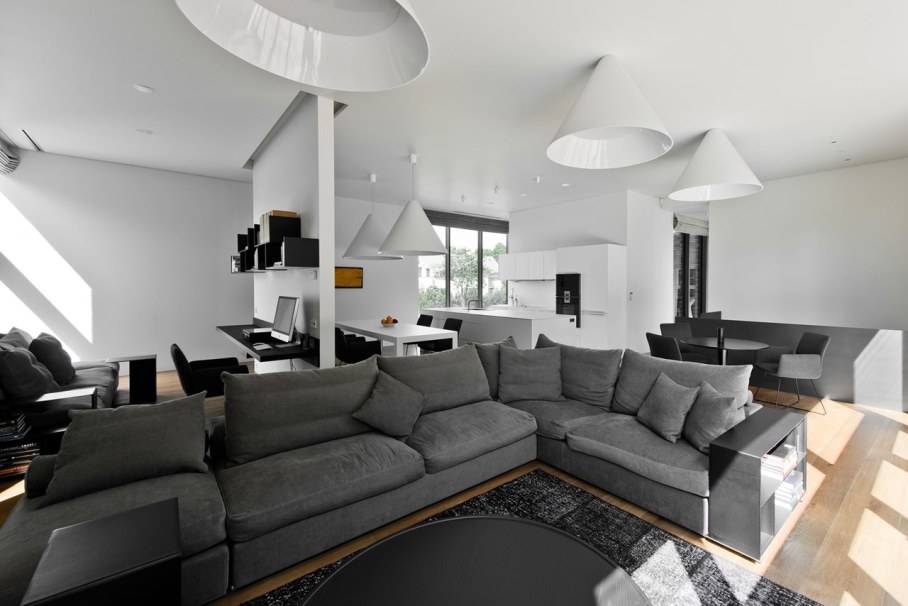 Modern House in Palanga - Living room design ideas