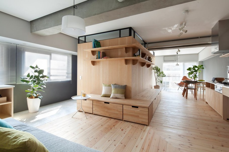 The apartment renovation from a Sinato studio in Yokohama - Interior