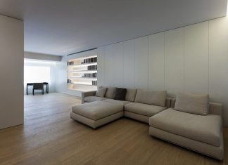 The house in the style of minimalism in Valencia