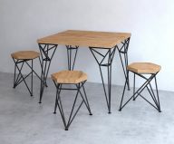 Uniquely Furniture Collection: Apollo Table And Spike Tabouret