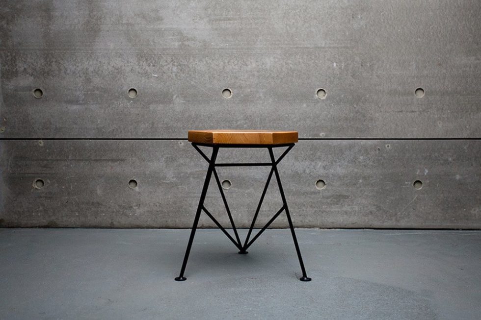 Uniquely Furniture Collection Spike Tabouret