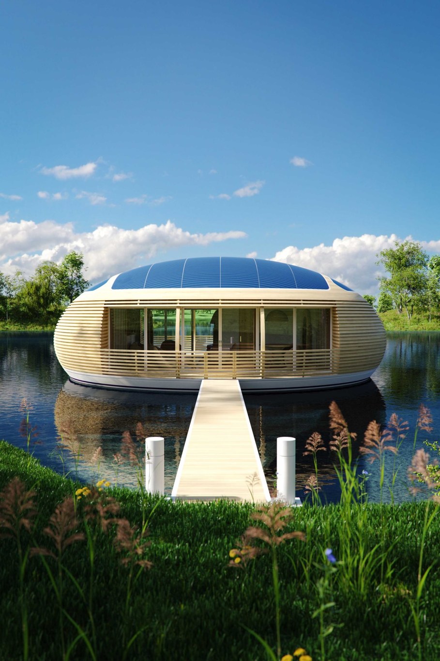 WaterNest 100 - Floating House by Giancarlo Zema 2