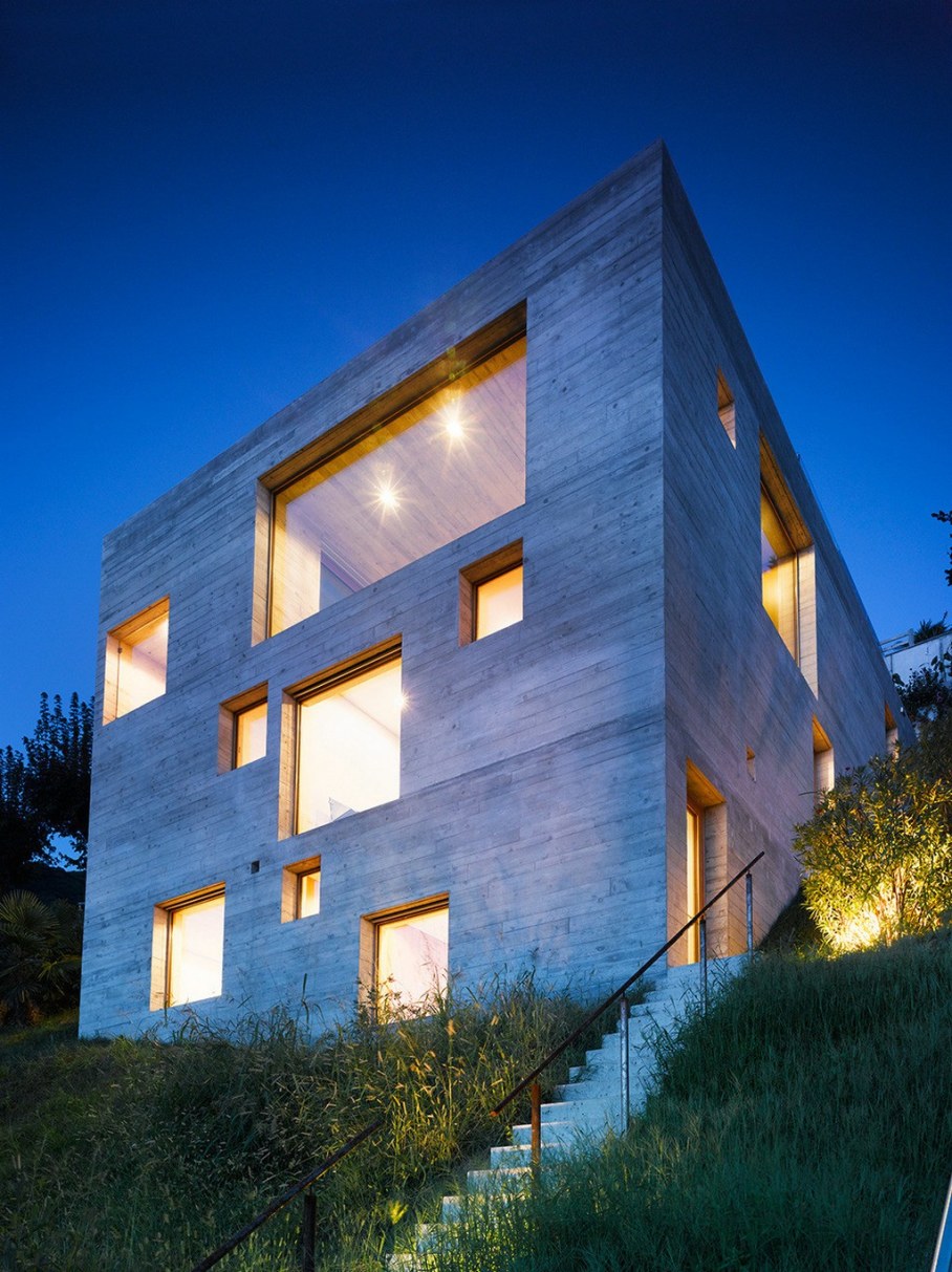 Concrete-Made House From Wespi de Meuron 1