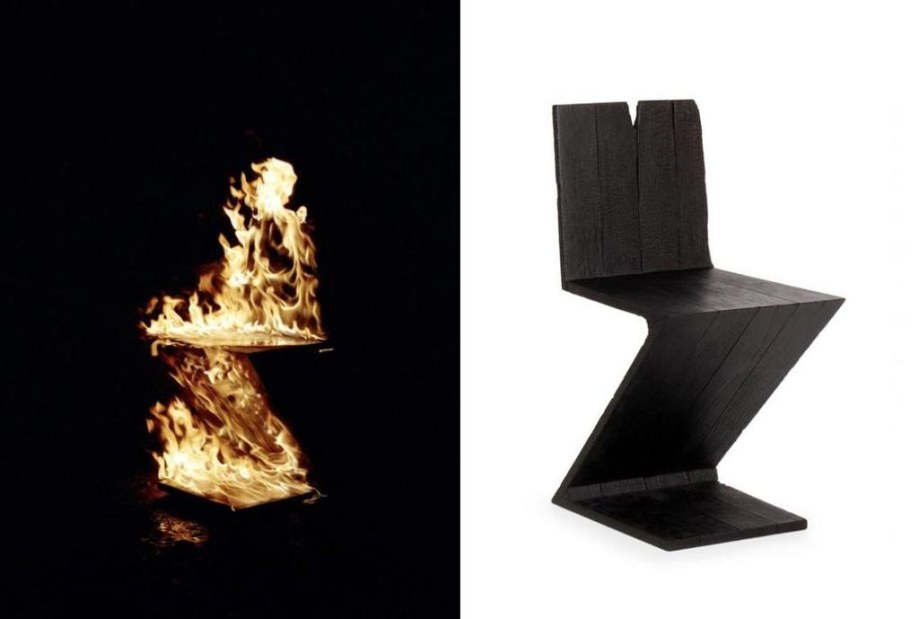 Gerrit T. Rietveld 1934 Zig Zag Chair