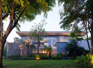 The mansion in Thailand from the Department of Architecture