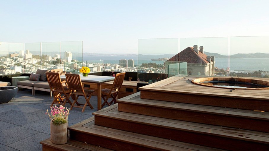 The penthouse with roof terrace in San Francisco 22