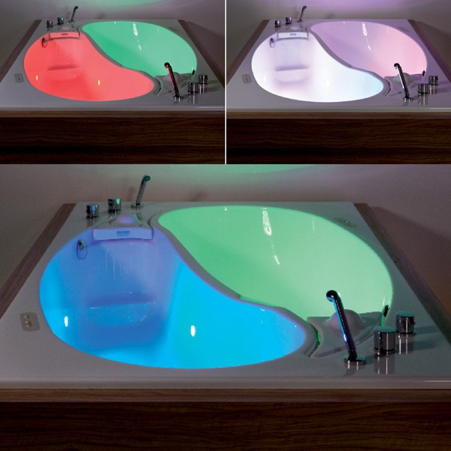 Yin-Yang-bathtub-different-led-light
