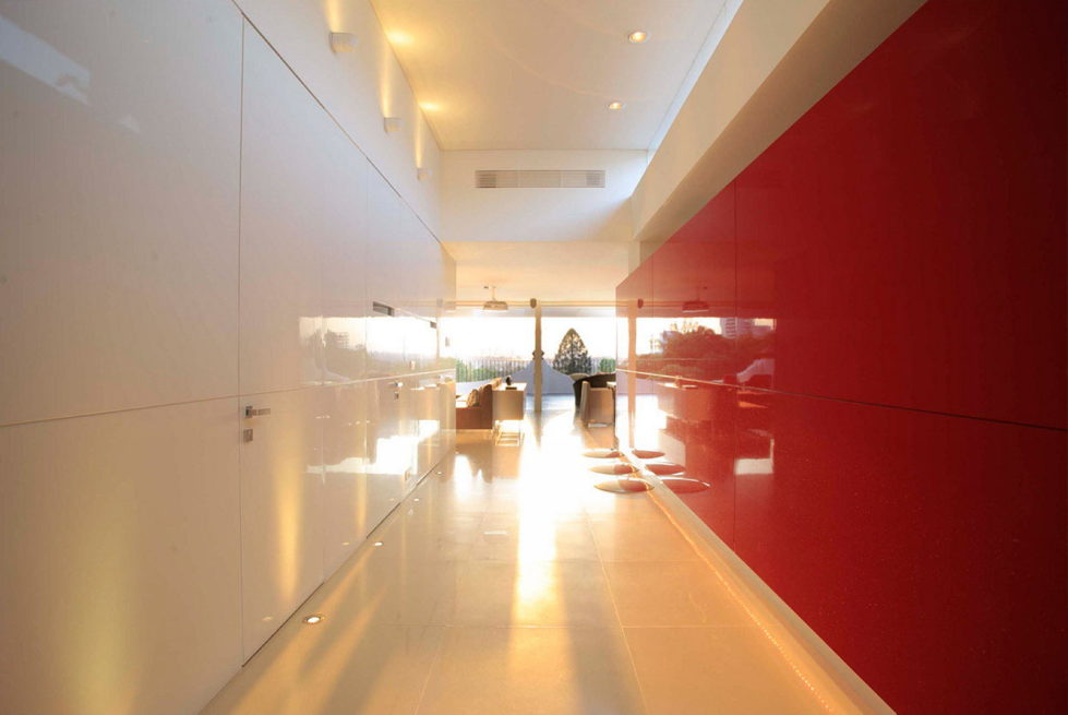 Penthouse with Glass Floor Bathroom, Guadalajara, Mexico - Corridor