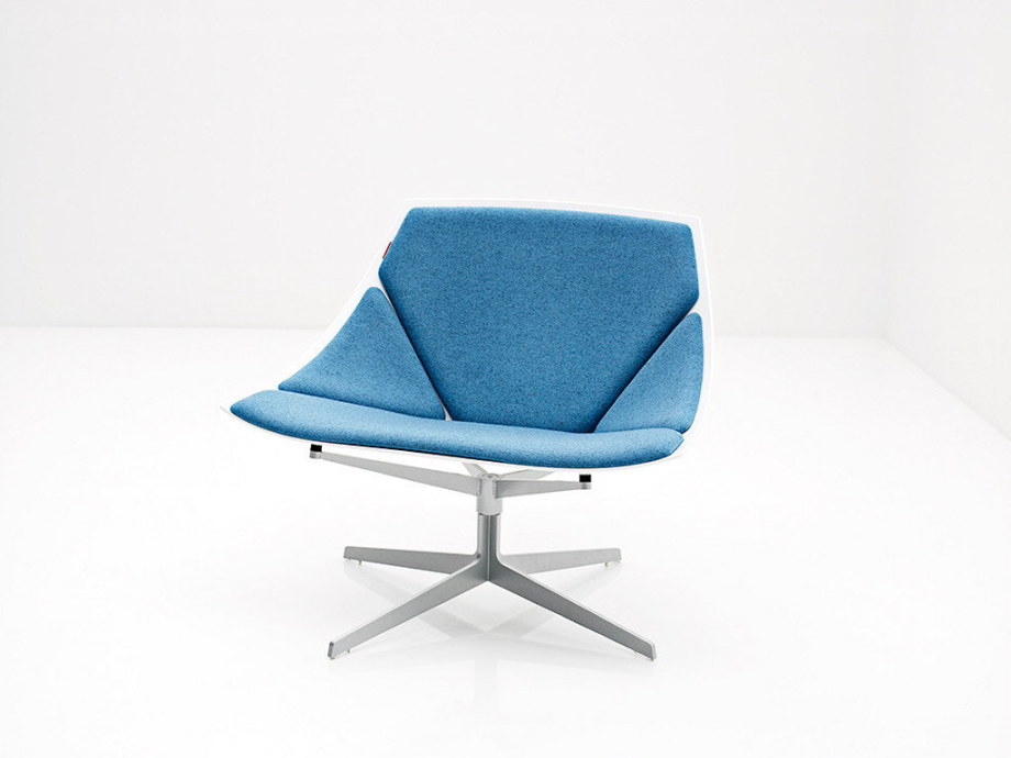 Space Rest Armchair From Jehs+Laub - Blue color