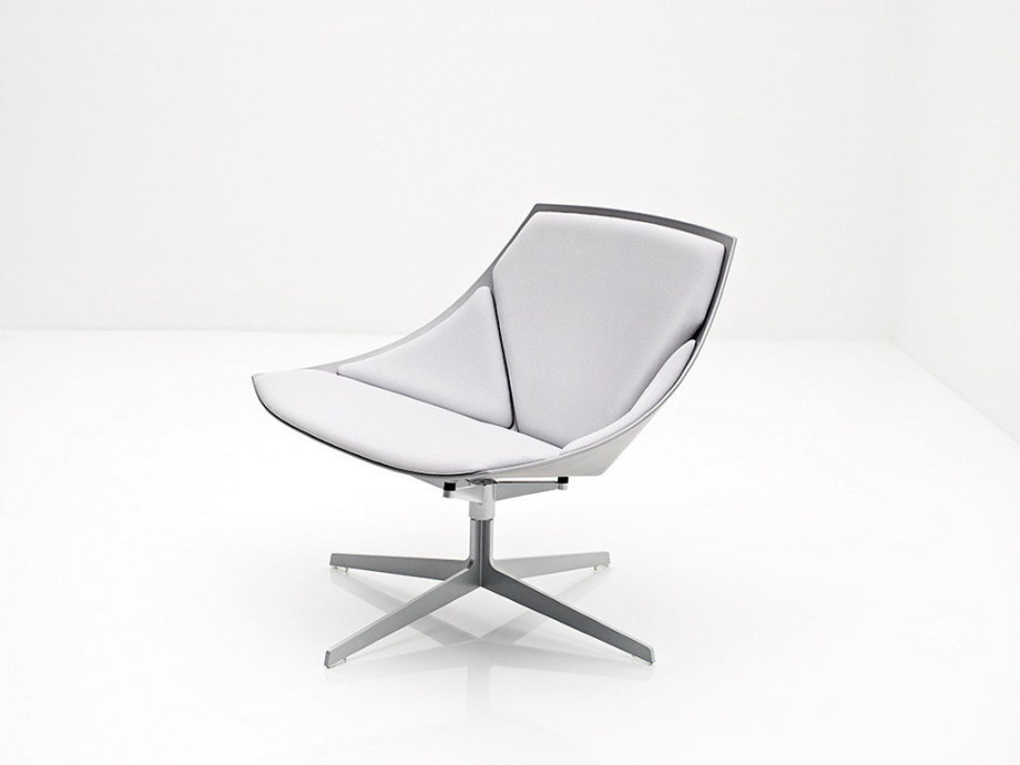 Space Rest Armchair From Jehs+Laub - White color