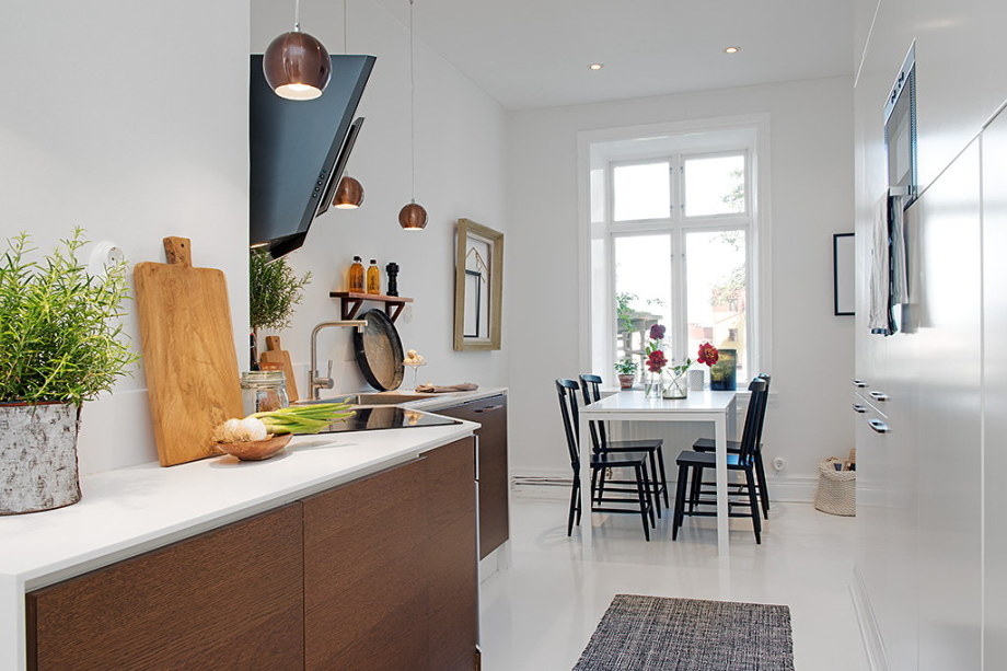 The snow-white three bedroom apartment in Sweden 13
