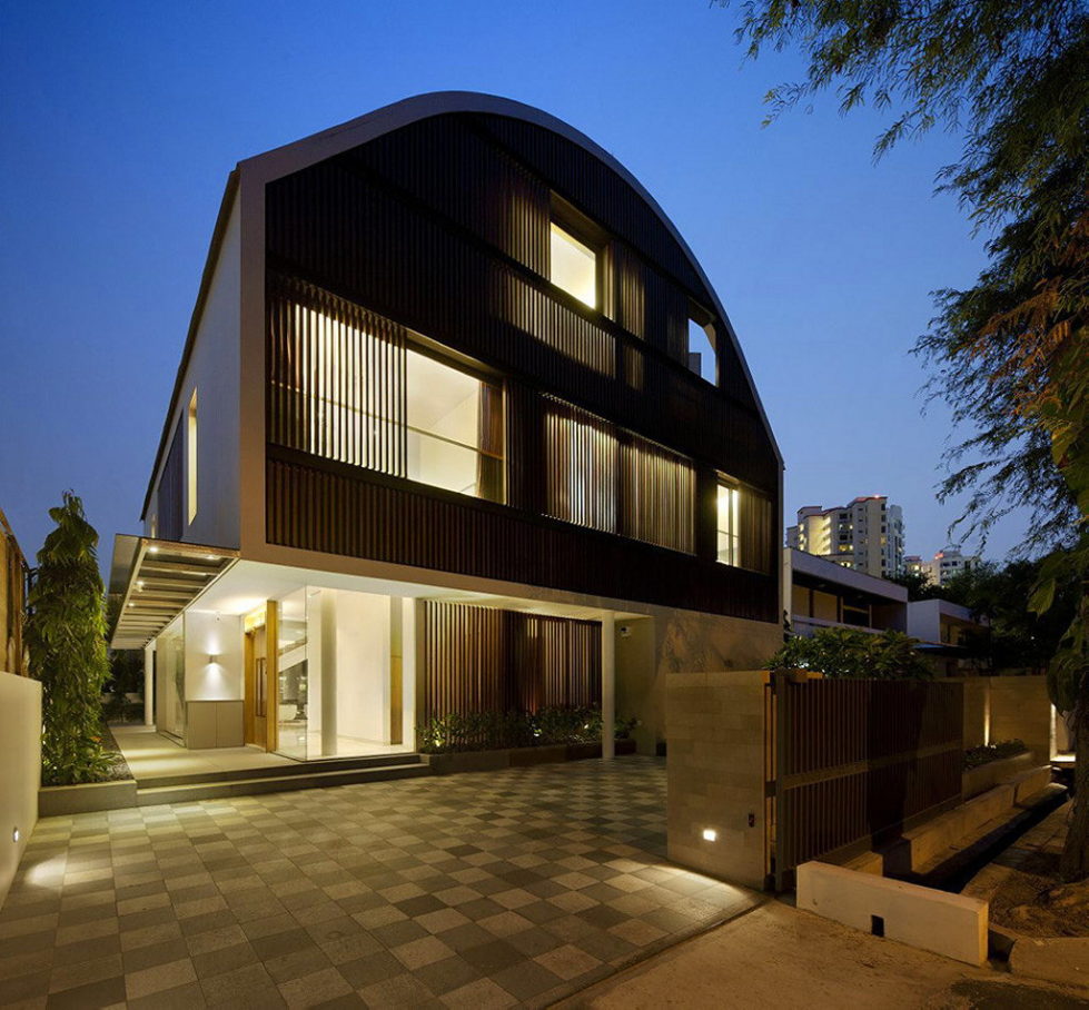 Wind Vault House From Wallflower Architecture Studio, Singapore 30