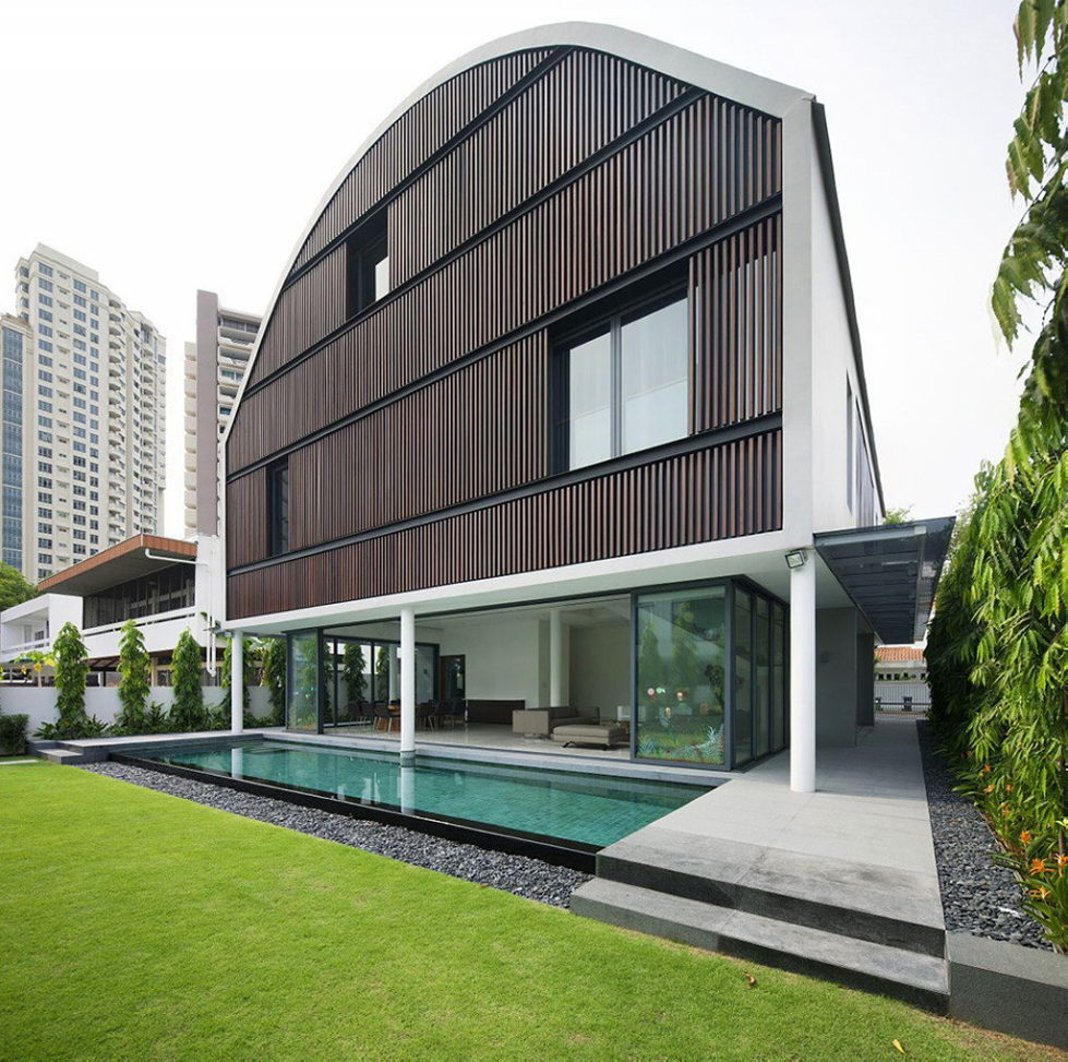 Wind Vault House From Wallflower Architecture Studio, Singapore 4